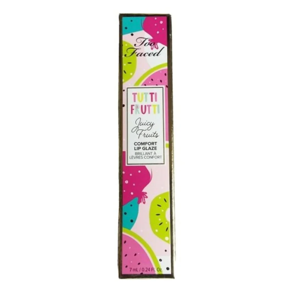 Too Faced Tutti Frutti Ruby Ripe Comfort Lip Glaze Lip Gloss